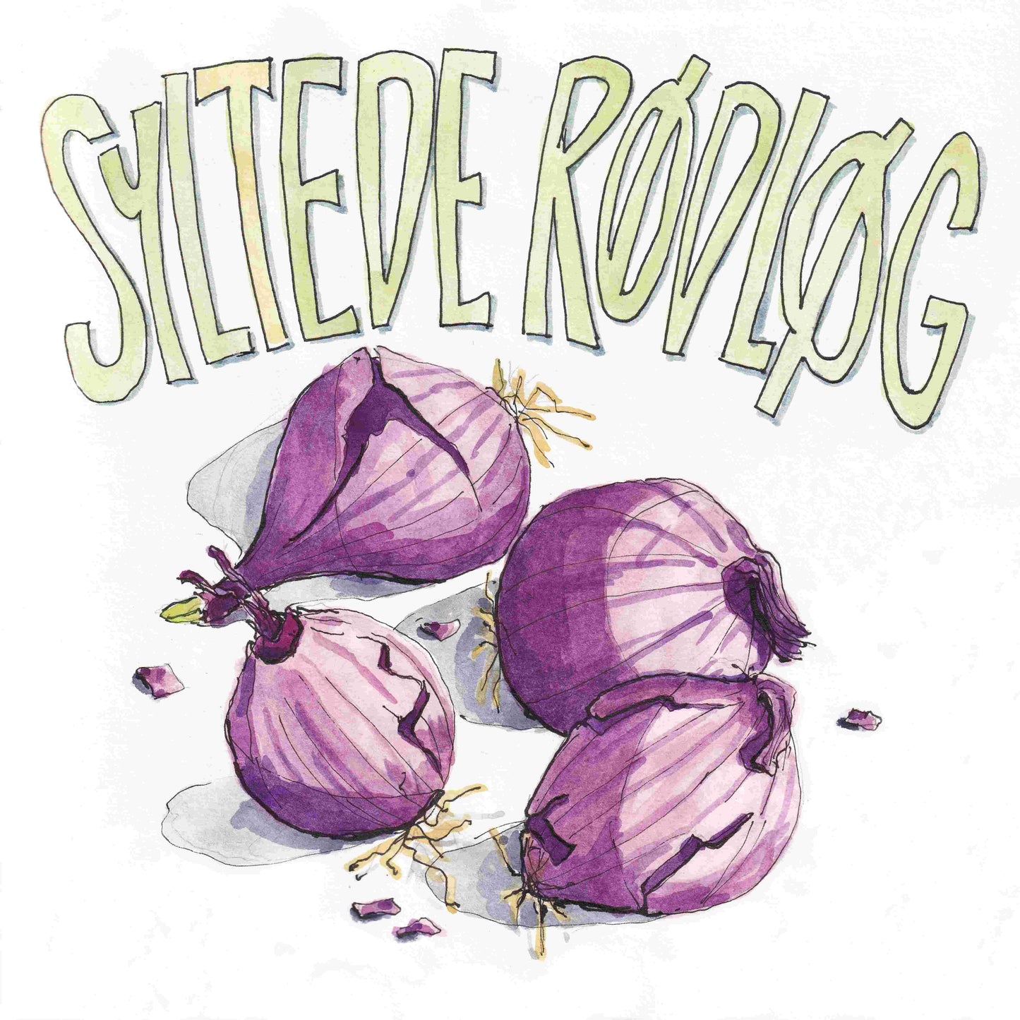 Syltede rødløg
